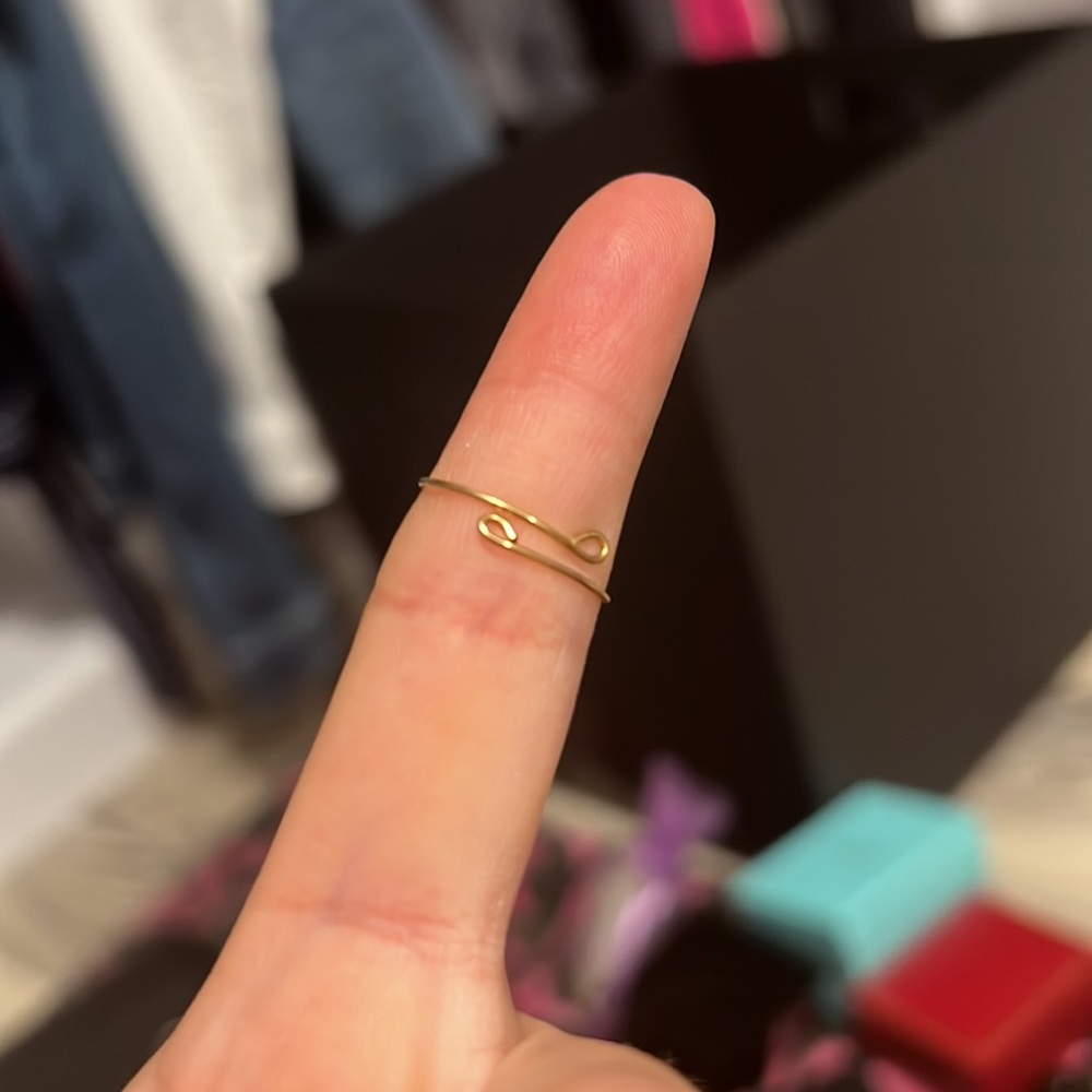 wired heart ring - Picture 2 of 2
